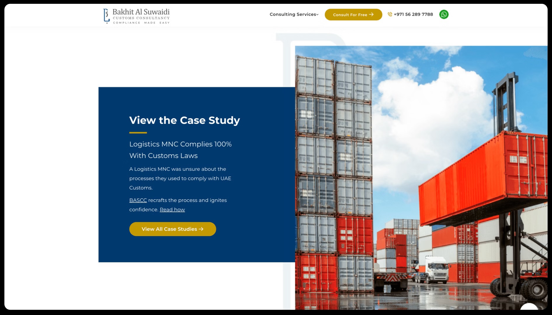 BASCC website UX design