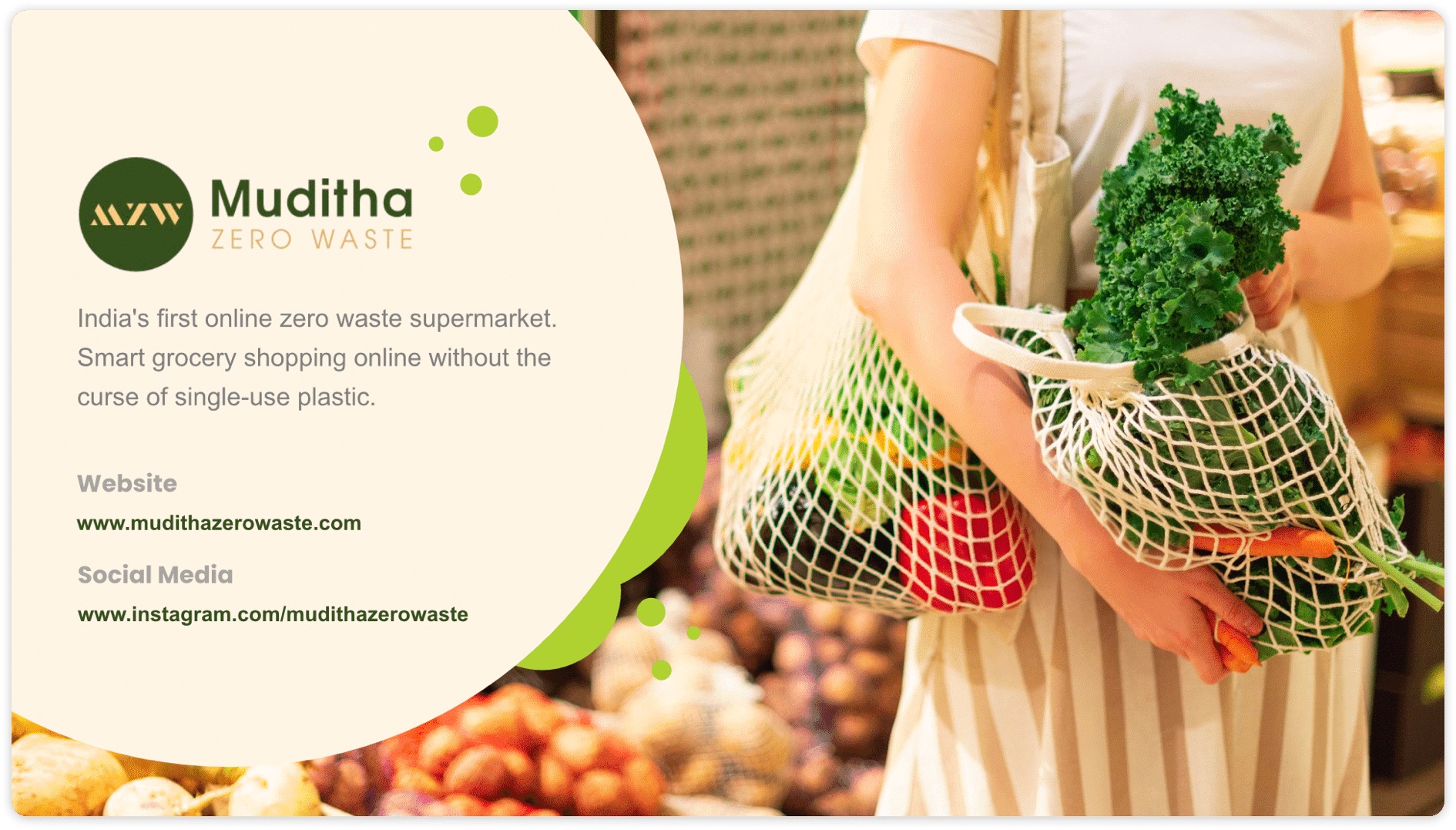 MZW Kirana marketing materials