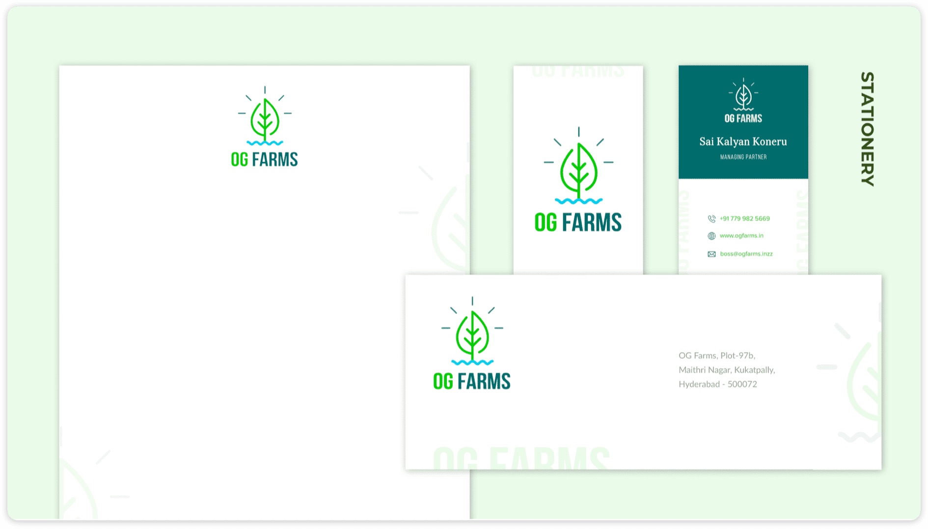 OG Farms branding design